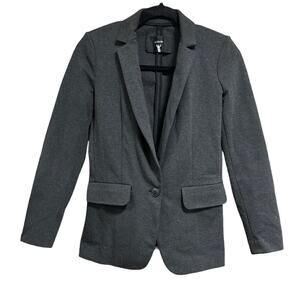 J. Crew 365 Dark Grey Going Out Blazer Size 0P